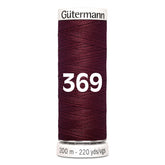 Gutermann garen | 200m | 369 bordeaux naaigaren GM - 200 - 369 - BORDEAUX 4008015030247